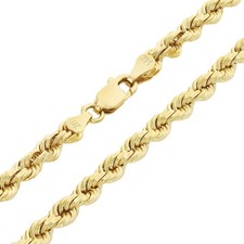 14K Oro Giallo 4mm Italiano