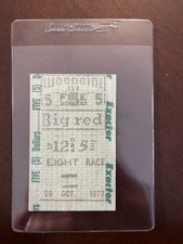 1973 SEGRETARIATO CANADESE INTERNAZIONALE WOODBINE $5 BIGLIETTO ESATTA TOTE