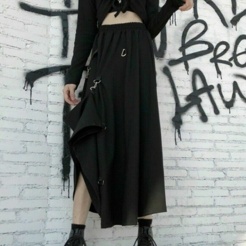 Gonna donna punk gotica - , fibbia