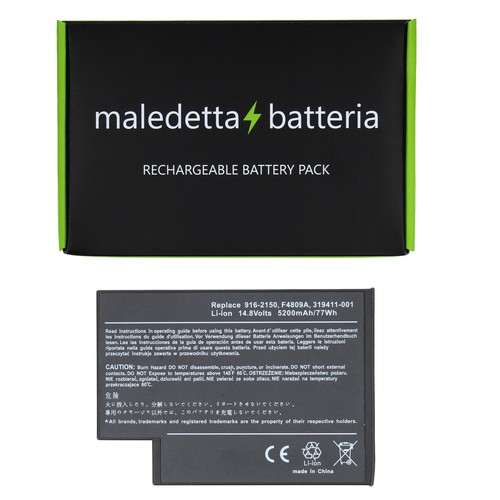 Batteria 8v 5200mah - 14.4-14.8v,