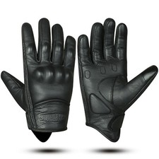 Guanti moto pelle da - pelle,
