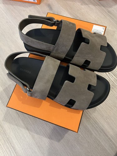 Sandali hermes taupe genius - sandali,