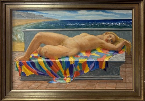 Dipinto olio frances - olio,