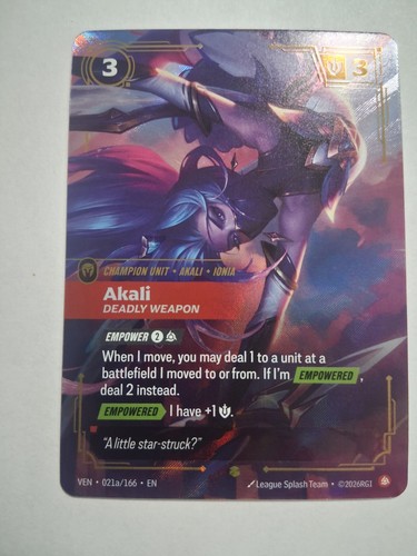 Akali arma mortale arte - mortale, (arte