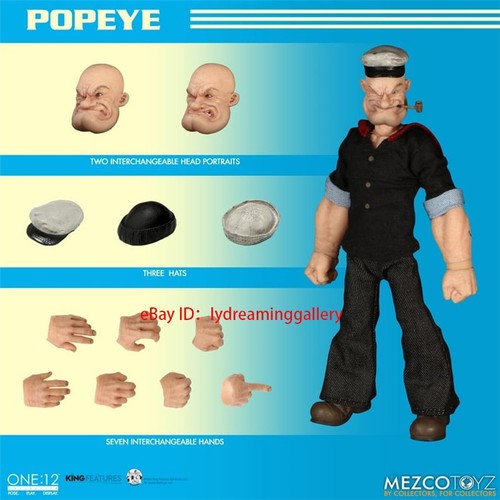 Modellino mezco popeye the - mezco,