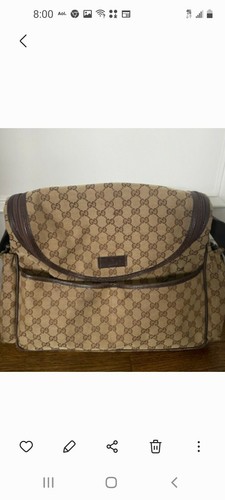 Gucci diaper bag