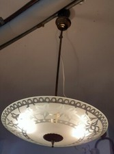 Lampadario anni 50 Disco