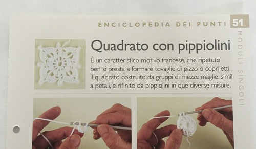 Scheda tecnica punti uncinetto - punti,