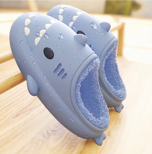Unisexpantofole squalo peluche - unisexpantofole,