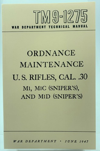 Garand rifle cal m1c - garand,