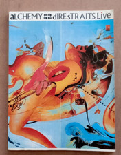 SPARTITO MUSICALE Dire Straits Live Alchemy 1984 Piano Vocal Guitar Chitarra.