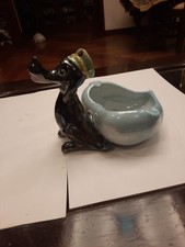 Posacenere Vintage Coronetti Cunardo Con Cane