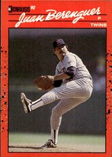 card baseball 1990 Donruss #301 Juan Berenguer