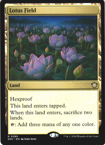 Mtg lotus field - mtg,