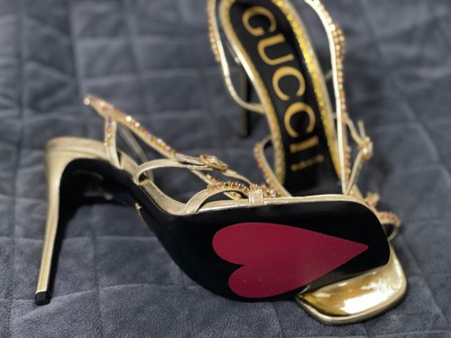 Sandali con tacco - alto, gucci