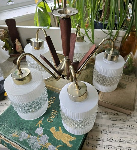 Lampadario vintage metà