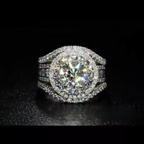 Anello fidanzamento aureola - fidanzamento,