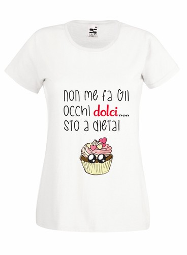 Maglia cupcake non - non, fa
