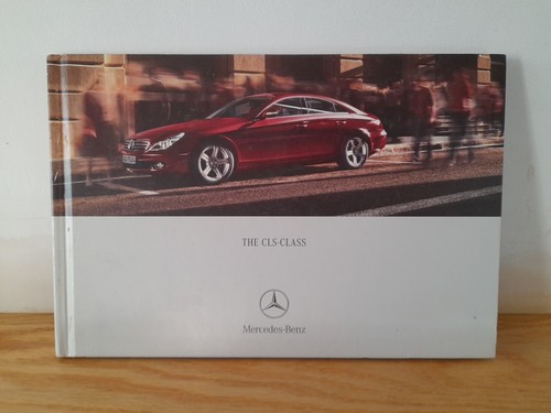 Brochure rigida mercedes cls - mercedes,