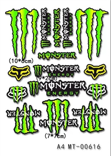 Monster energy casco moto auto - casco,
