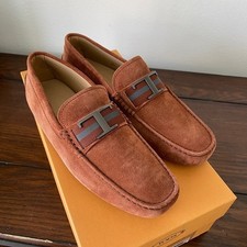 Tod's Men's Rust Suede CA75