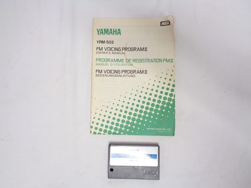 Yamaha yrm 502 voicing - yrm-502, fm