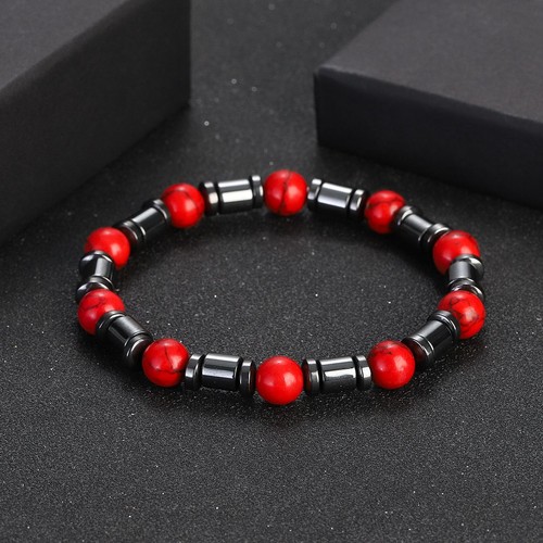 Bracciale elastico pietra - bracciale,