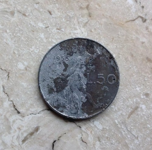 Lire vulcano 1955 - 50,