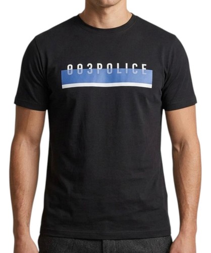 883 shirt uomo police stampa - 883,