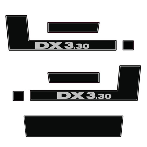 Adesivo deutz dx3 argento - deutz,