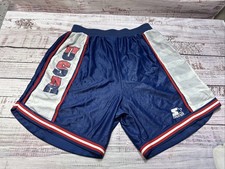 Raro pantaloncino basket vintage anni 90 starter USA taglia grande squadra USA Jordan Bird