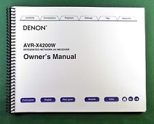 Denon AVR-X4200W Instruction