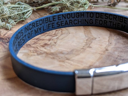 Bracciale messaggio segreto - messaggio,