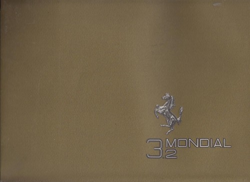Ferrari mondial brochure - ferrari,