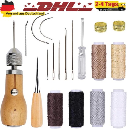 Set attrezzi pelle pezzi - set, in