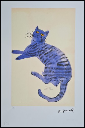 Andy warhol cat named sam - a,