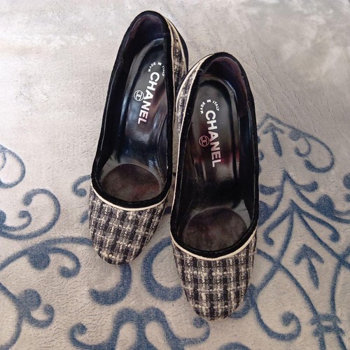 Scarpe chanel decolte tacco - chanel,