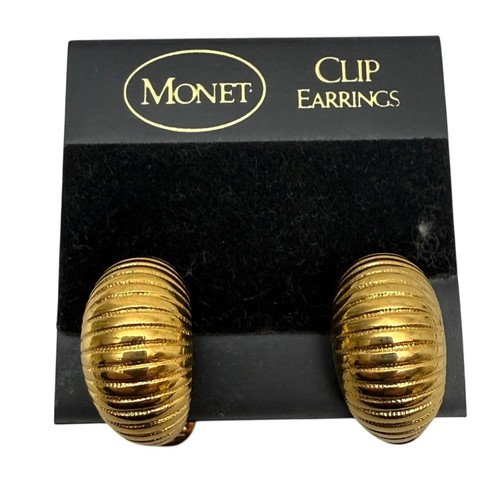 Orecchini monet clip - orecchini, su