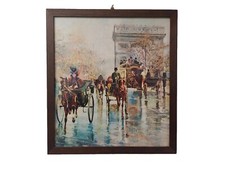 Quadro carrozze cavalli in - carrozze,