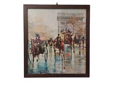 quadro CARROZZE DI CAVALLI IN