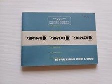 Moto Guzzi V 35 C - V 50 C - V 65 C 1984 manuale uso manutenzione originale