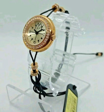 OROLOGIO DONA TESCHIO CRISTALLI,ORO ROSA PEPITO DOUBLE FACE BRACCIALE REGOLABILE