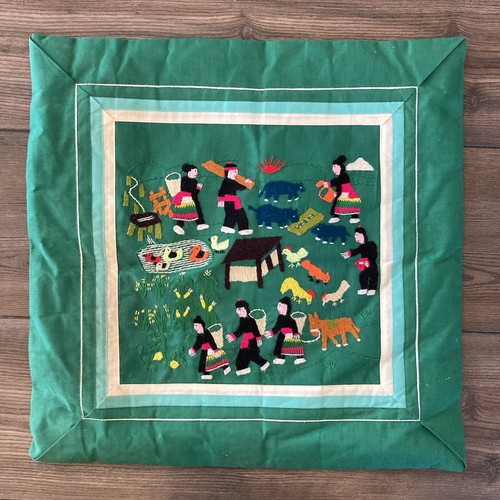 Copricuscino vintage hmong - copricuscino,