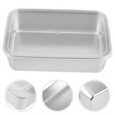  Stampi Per Dolci Pirofila Con Coperchio Stampo in Acciaio Inossidabile Forno