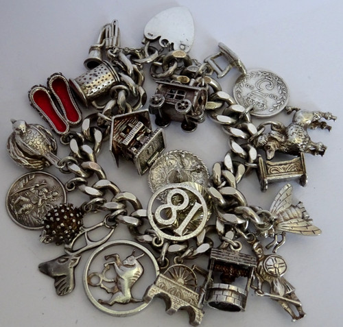 Bracciale vintage argento