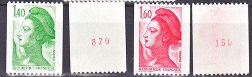 Timbre france 2191a 2192a - timbre,