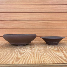 set di 2 vasi bonsai Tokoname