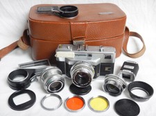 Voigtlander Vitessa T + 50mm f2.8 + 35mm f3.4 Color-Skopar + 100mm f4.8 Dynaret