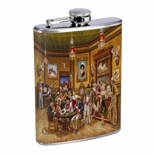 Fiaschetta vintage saloon - vintage, d11