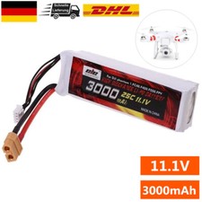 Batteria Li-Po 11,1 V 3000 mAh 25 C 3S XT60 spina per DJI Phantom 1 FC40 F45 F550